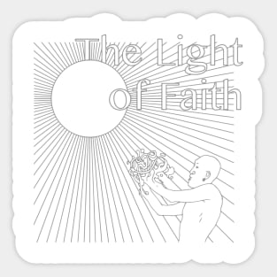 The Light of Faith Sticker